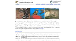 Desktop Screenshot of cg.skku.edu