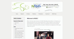 Desktop Screenshot of nesel.skku.edu