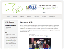 Tablet Screenshot of nesel.skku.edu